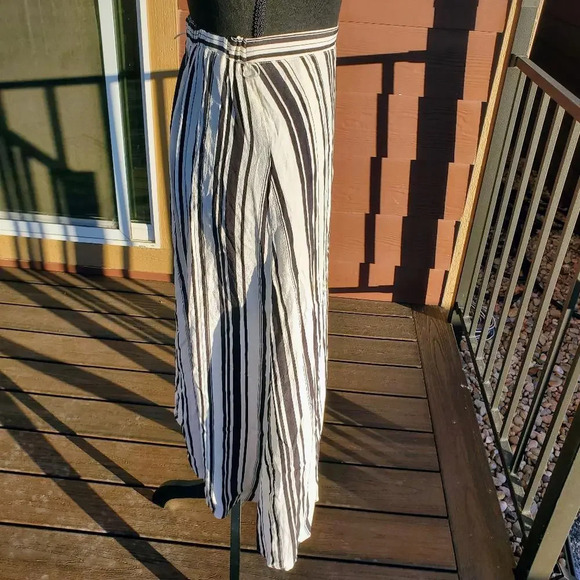 NWT Time and Tru Women's Faux Wrap Black and White Maxi Skirt Size Small - Picture 9 of 12